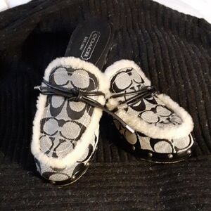 Coach Ruthie CC canvas Logo Shearling